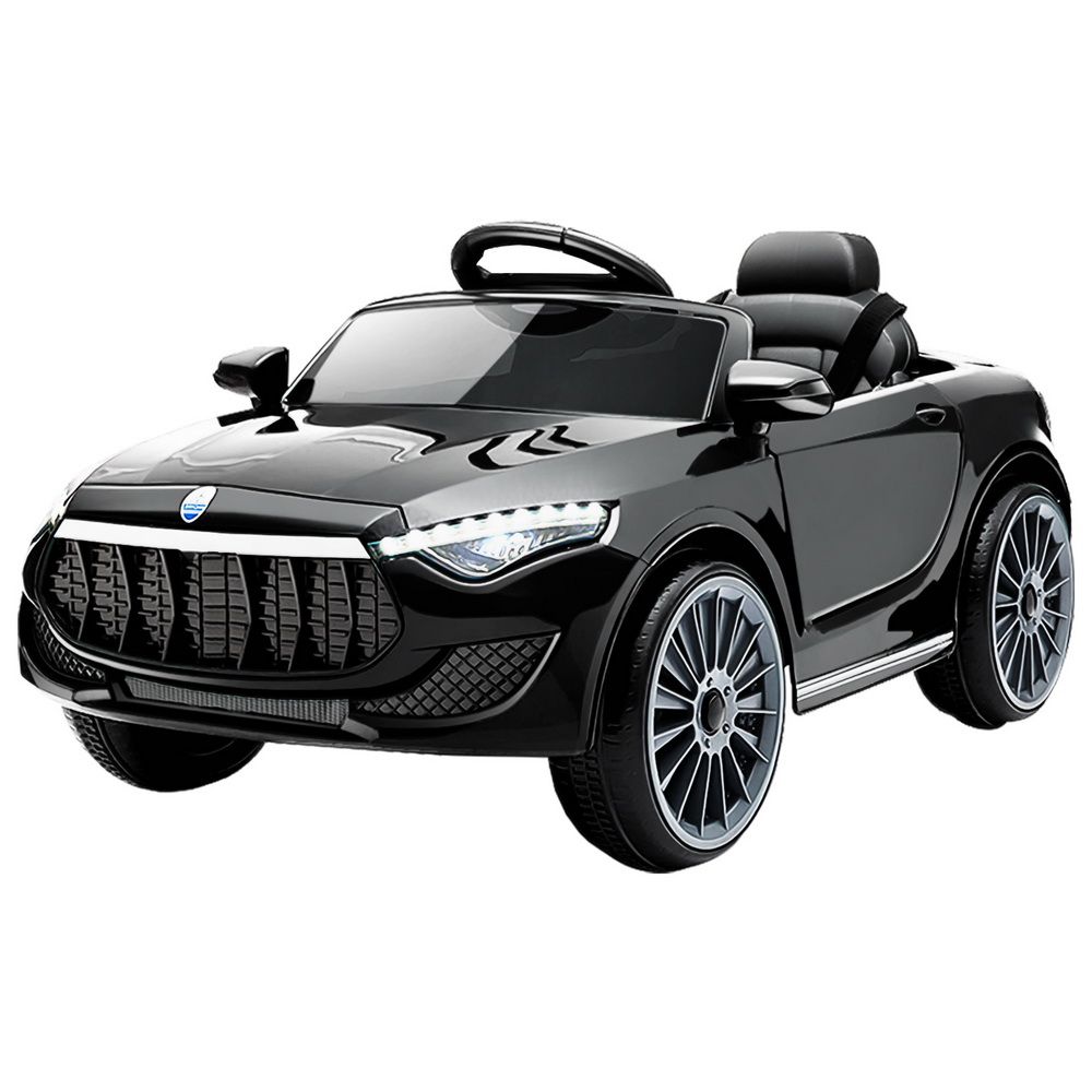 Rigo Kids Electric Ride On Car Toys Cars Horn Music Remote Control 12V Black RCAR-MASRT-S-BK