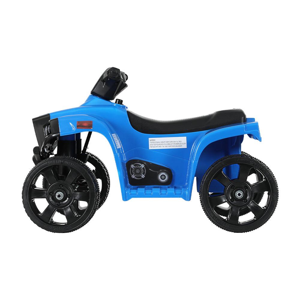 Rigo Kids Ride On ATV Quad Motorbike Car 4 Wheeler Electric Toys Battery Blue RCAR-MBIKE-ATV-BU