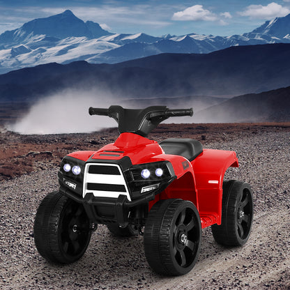 Rigo Kids Ride On ATV Quad Motorbike Car 4 Wheeler Electric Toys Battery Red RCAR-MBIKE-ATV-RD
