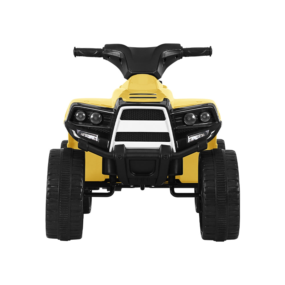 Rigo Kids Ride On ATV Quad Motorbike Car 4 Wheeler Electric Toys Battery Yellow RCAR-MBIKE-ATV-YL