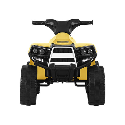 Rigo Kids Ride On ATV Quad Motorbike Car 4 Wheeler Electric Toys Battery Yellow RCAR-MBIKE-ATV-YL