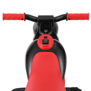 Rigo Kids Ride On Car Motorcycle Motorbike with Bubble Maker Electric Toy 6V Red RCAR-MBIKE-BUBBLE-RD