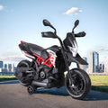 Kids Electric Ride On Car Motorcycle Motorbike Aprilia Licensed Dorsoduro 900 RCAR-MBIKE-LS-APRILIA-S-BK