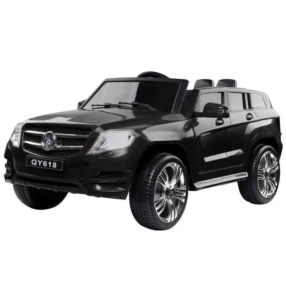 Rigo Kids Electric Ride On Car SUV Mercedes-Benz-Inspired ML450 Remote 12V Black RCAR-ML450-BK