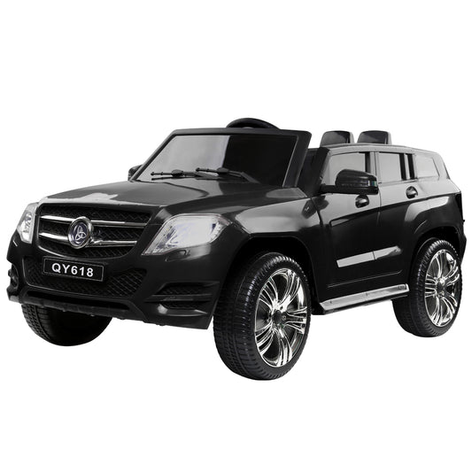 Rigo Kids Electric Ride On Car SUV Mercedes-Benz-Inspired ML450 Remote 12V Black RCAR-ML450-BK