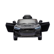 Kids Ride On Car 12V Licensed Ford Electric Toy with Remote Control Horn Music 97x61cm Black RCAR-MSTG-LS-BK