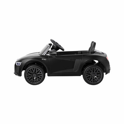 Kids Ride On Car Audi R8 Licensed Sports Electric Toy Cars Black RCAR-R8-S-BK