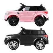 Rigo Kids Electric Ride On Car Black Pink Ride-On Toy with Remote Control RCAR-RANGEROVER-BKXPK