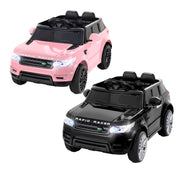 Rigo Kids Electric Ride On Car Black Pink Ride-On Toy with Remote Control RCAR-RANGEROVER-BKXPK