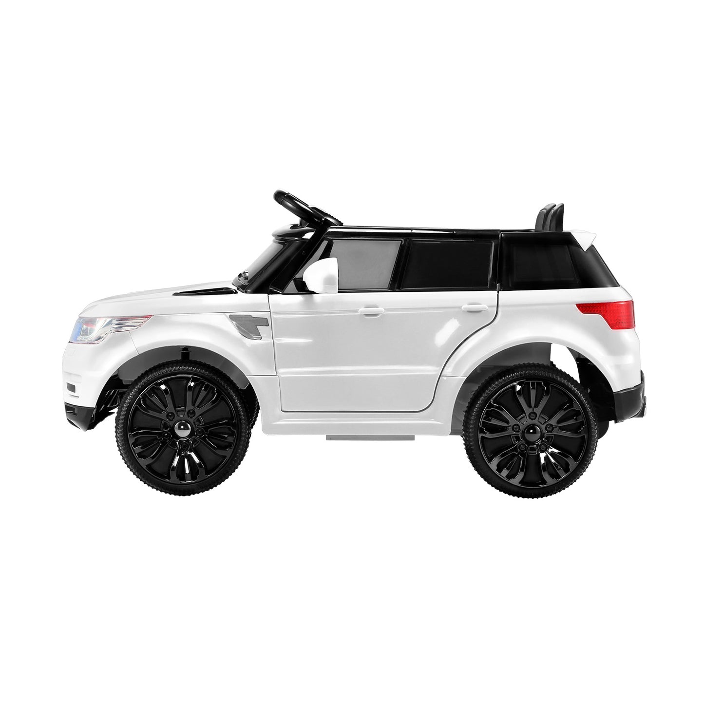 Rigo Kids Electric Ride On Car SUV Range Rover-inspired Cars Remote 12V White RCAR-RANGEROVER-WH