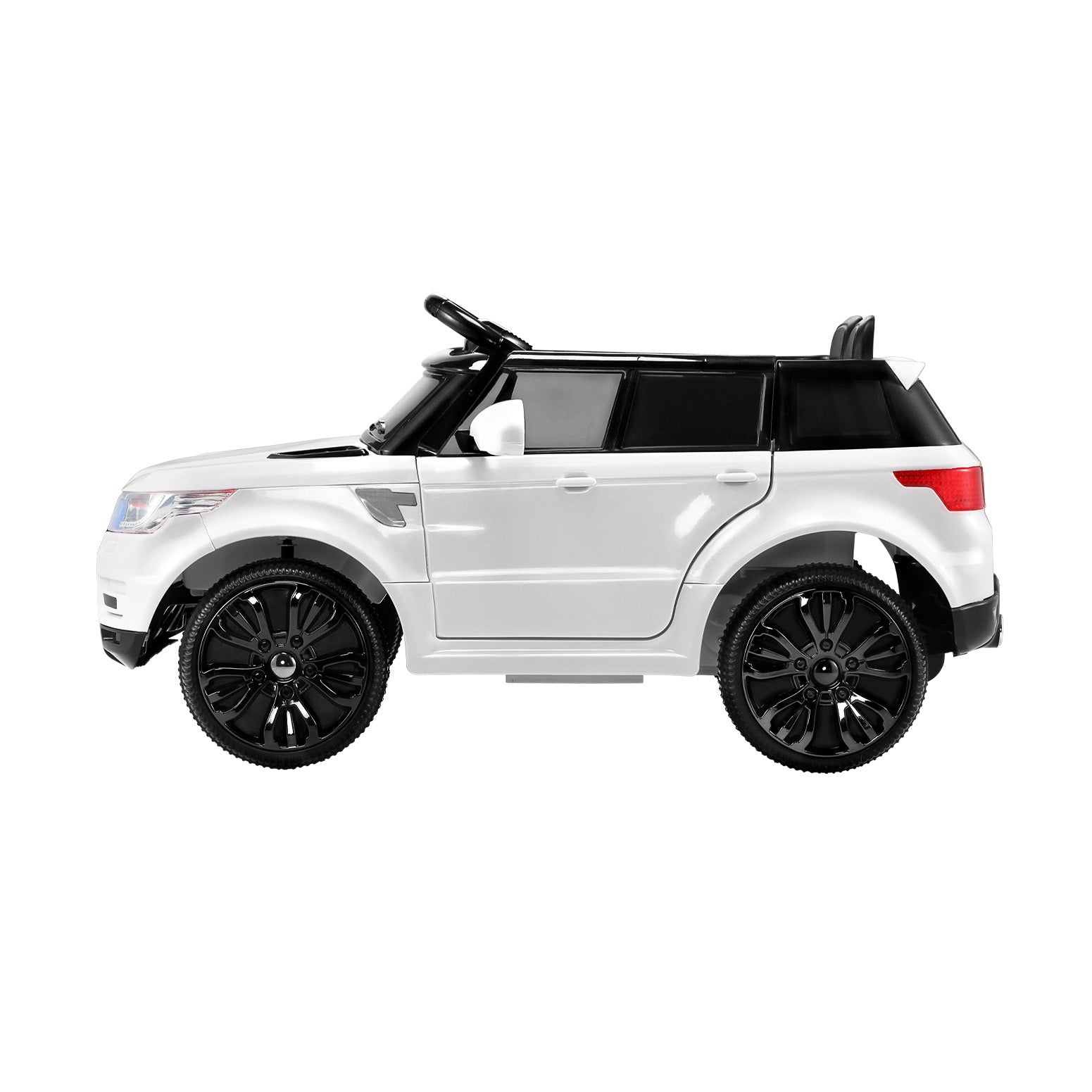 Rigo Kids Electric Ride On Car SUV Range Rover-inspired Cars Remote 12V White RCAR-RANGEROVER-WH