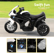 Kids Ride On Car Electric Ride On Cars Motorcycle Motorbike BMW Licensed S1000RR Black RCAR-S1000RR-BK