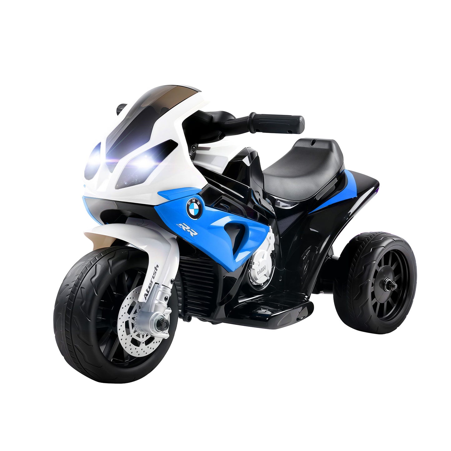 Kids Electric Ride On Car Police Motorcycle Motorbike BMW Licensed S1000RR Blue RCAR-S1000RR-BU