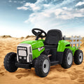 Electric Ride On Car Rigo Kids Ride On Cars Tractor Toy 12V Green RCAR-TRACTOR-GN
