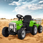 Electric Ride On Car Rigo Kids Ride On Cars Tractor Toy 12V Green RCAR-TRACTOR-GN