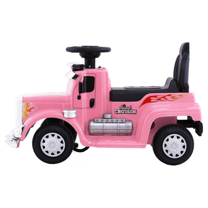 Rigo Kids Electric Ride On Car Truck Motorcycle Motorbike Toy Cars 6V Pink RCAR-TRUCK-25W-PK