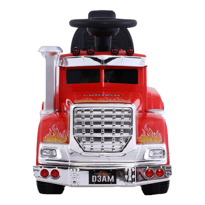 Rigo Kids Electric Ride On Car Truck Motorcycle Motorbike Toy Cars 6V Red RCAR-TRUCK-25W-RD