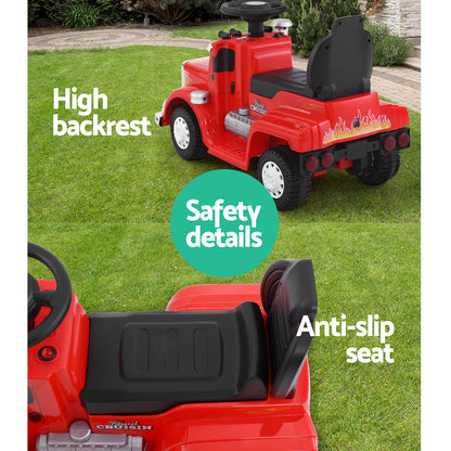 Rigo Kids Electric Ride On Car Truck Motorcycle Motorbike Toy Cars 6V Red RCAR-TRUCK-25W-RD