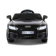 Kids Electric Ride On Car Audi Licensed TTRS Toy Cars Remote 12V Battery Black RCAR-TTS-BK