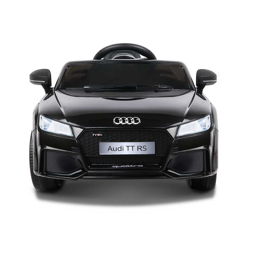 Kids Electric Ride On Car Audi Licensed TTRS Toy Cars Remote 12V Battery Black RCAR-TTS-BK