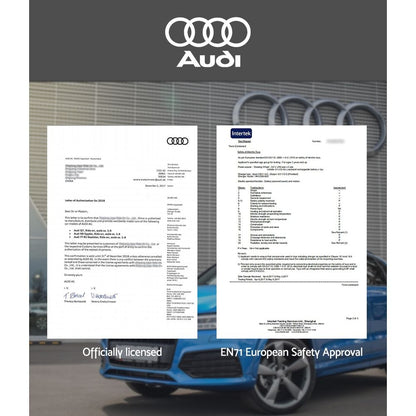 Kids Electric Ride On Car Audi Licensed TTRS Toy Cars Remote 12V Battery Black RCAR-TTS-BK