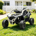 Kids Ride On Car Off-Road Licensed KRX1000 Electric Toy with Remote Control Music RCAR-UTV-KRX10-LS-GY