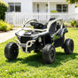 Kids Ride On Car Off-Road Licensed KRX1000 Electric Toy with Remote Control Music RCAR-UTV-KRX10-LS-GY