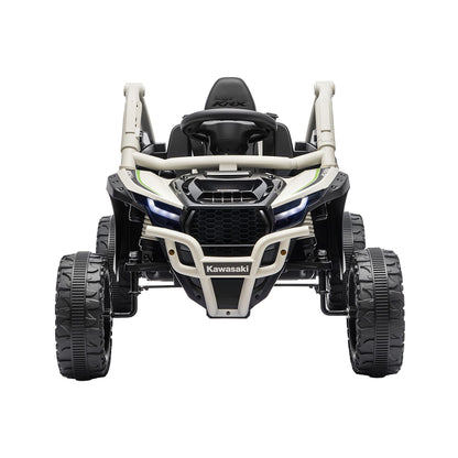 Kids Ride On Car Off-Road Licensed KRX1000 Electric Toy with Remote Control Music RCAR-UTV-KRX10-LS-GY