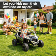 Kids Ride On Car Off-Road Licensed KRX1000 Electric Toy with Remote Control Music RCAR-UTV-KRX10-LS-GY