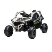 Kids Ride On Car Off-Road Licensed KRX1000 Electric Toy with Remote Control Music RCAR-UTV-KRX10-LS-GY