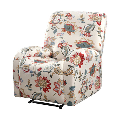 Artiss Stretch Kids Recliner Cover 4-Pieces Recliner Chair Slipcovers Printed Polyester RCOVER-KID-SILK-1S-PK