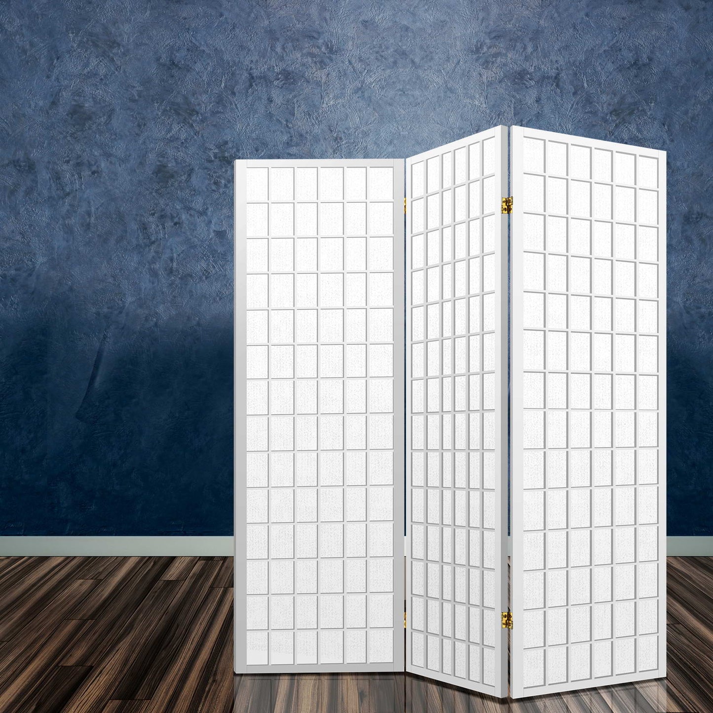 Artiss 3 Panel Room Divider Screen 131x179cm White RD-4019-3P-WH