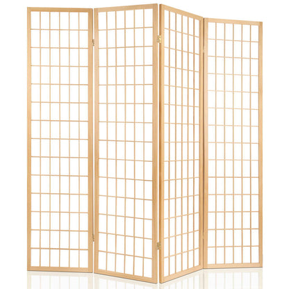 Artiss 6 Panel Room Divider Screen 261x179cm Natural RD-4019-6P-NT-AB