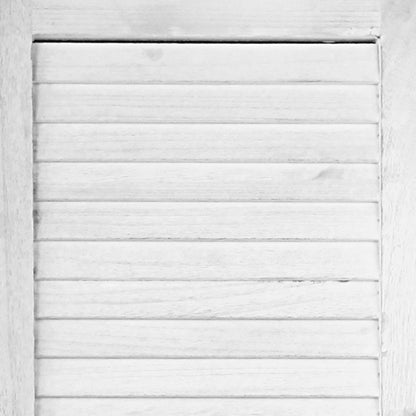 Artiss 3 Panel Room Divider Screen 120x170cm Louver White RD-B-0539-3P-WH