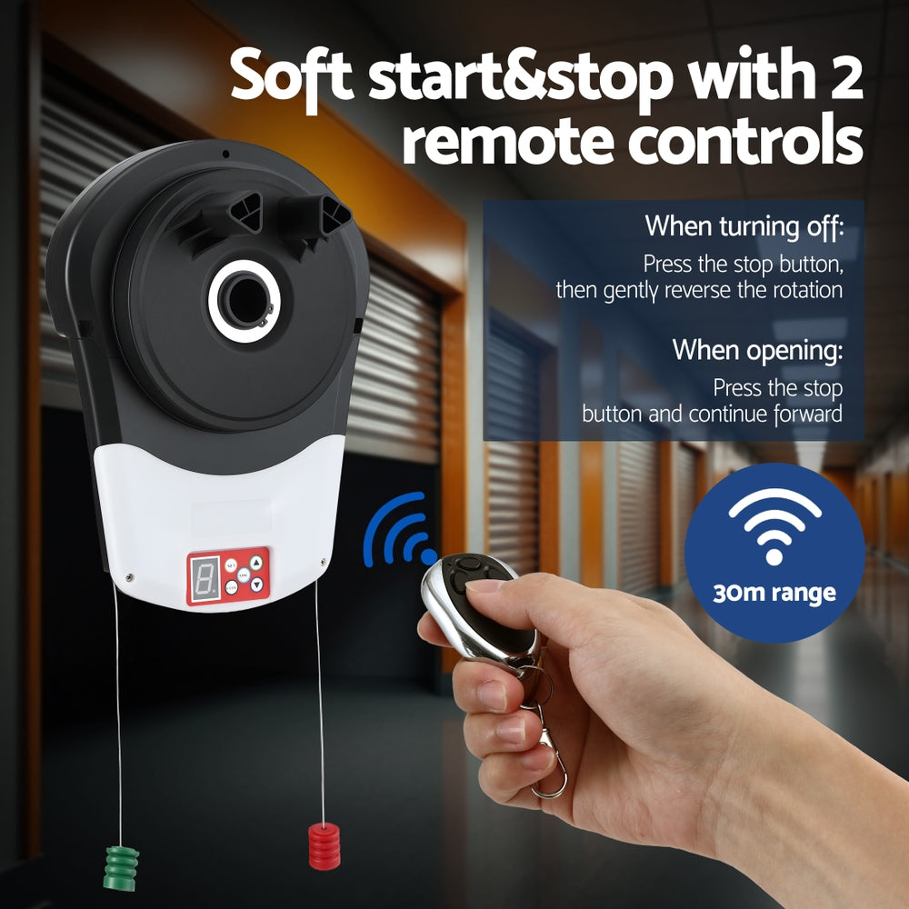 UL-tech Garage Roller Door Opener 800N Motor Auto Safety Reverse 220V RDO-800-100W