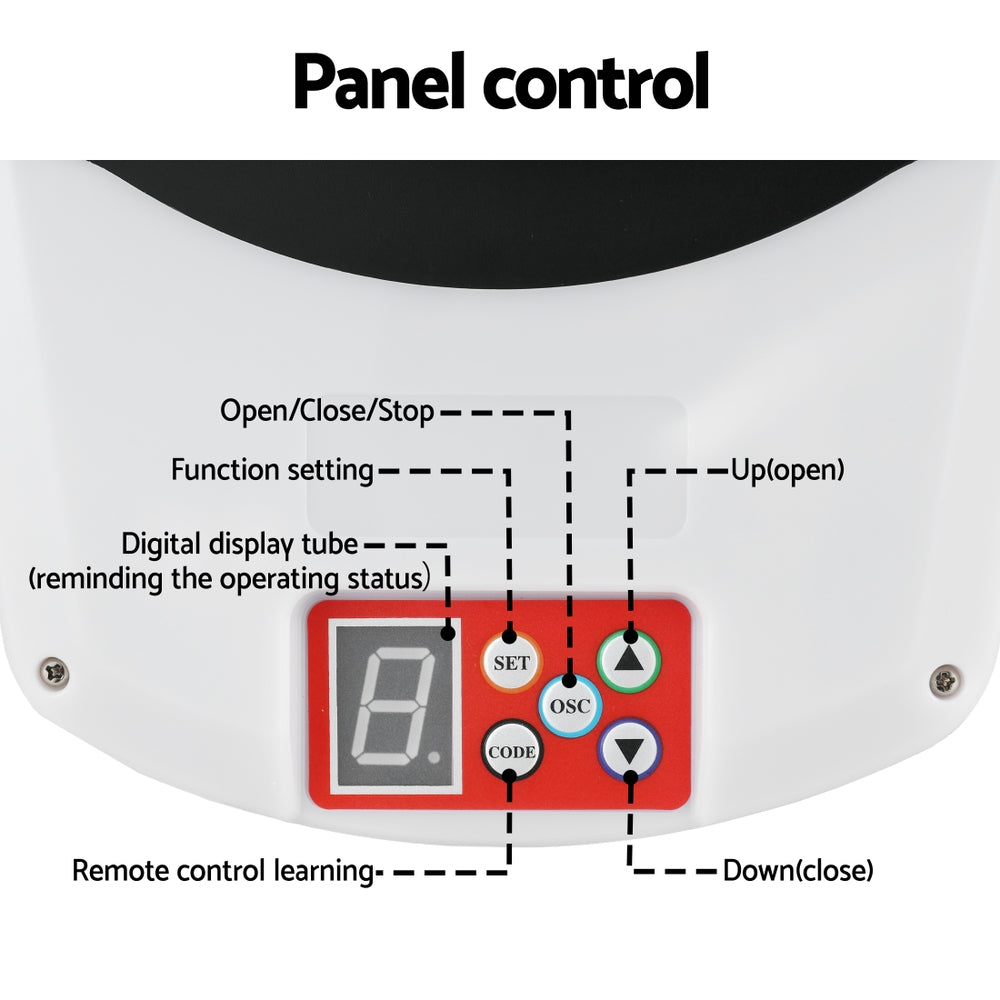 UL-tech Garage Roller Door Opener 800N Motor Auto Safety Reverse 220V RDO-800-100W