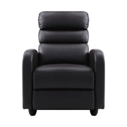 Artiss Recliner Armchair Brown Faux Leather Bolivia RECLINER-A4-BR