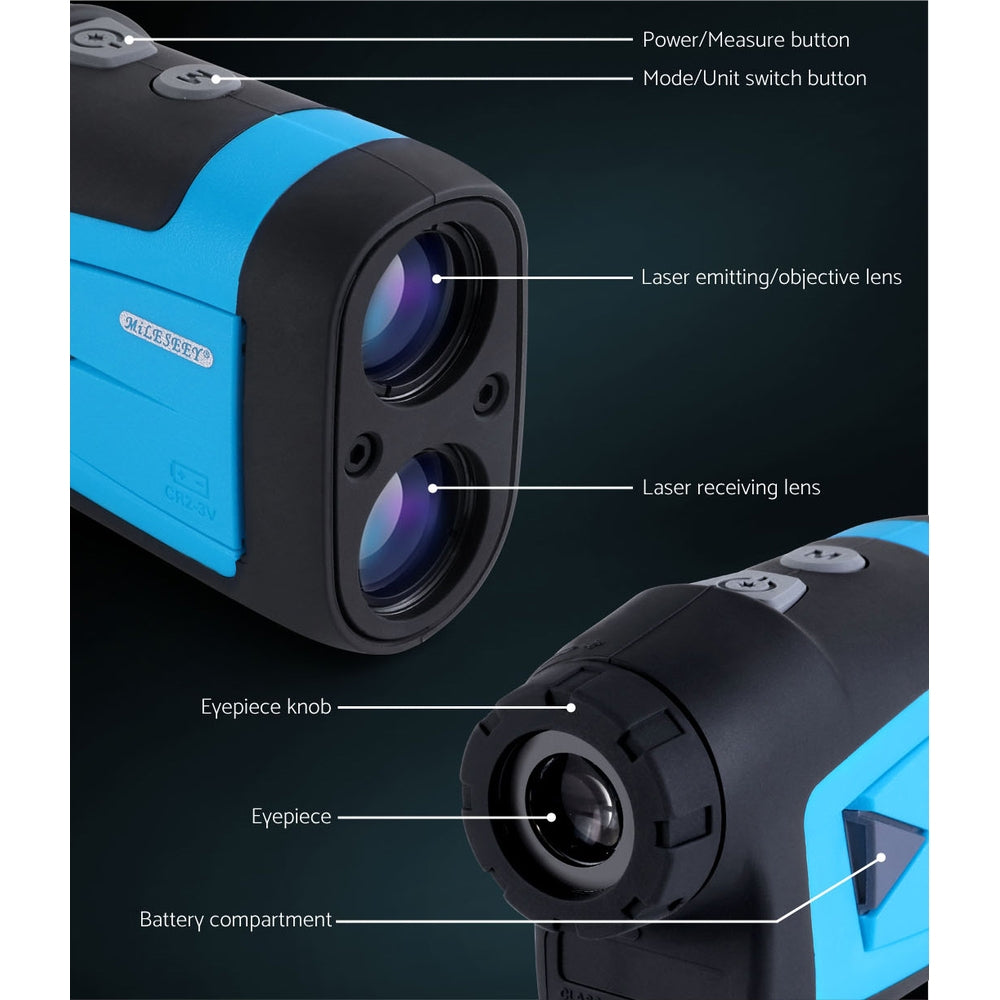 Golf Laser Range Finder 600M Hunting Rangefinder Distance Height Speed Measure RF-210-600-BL