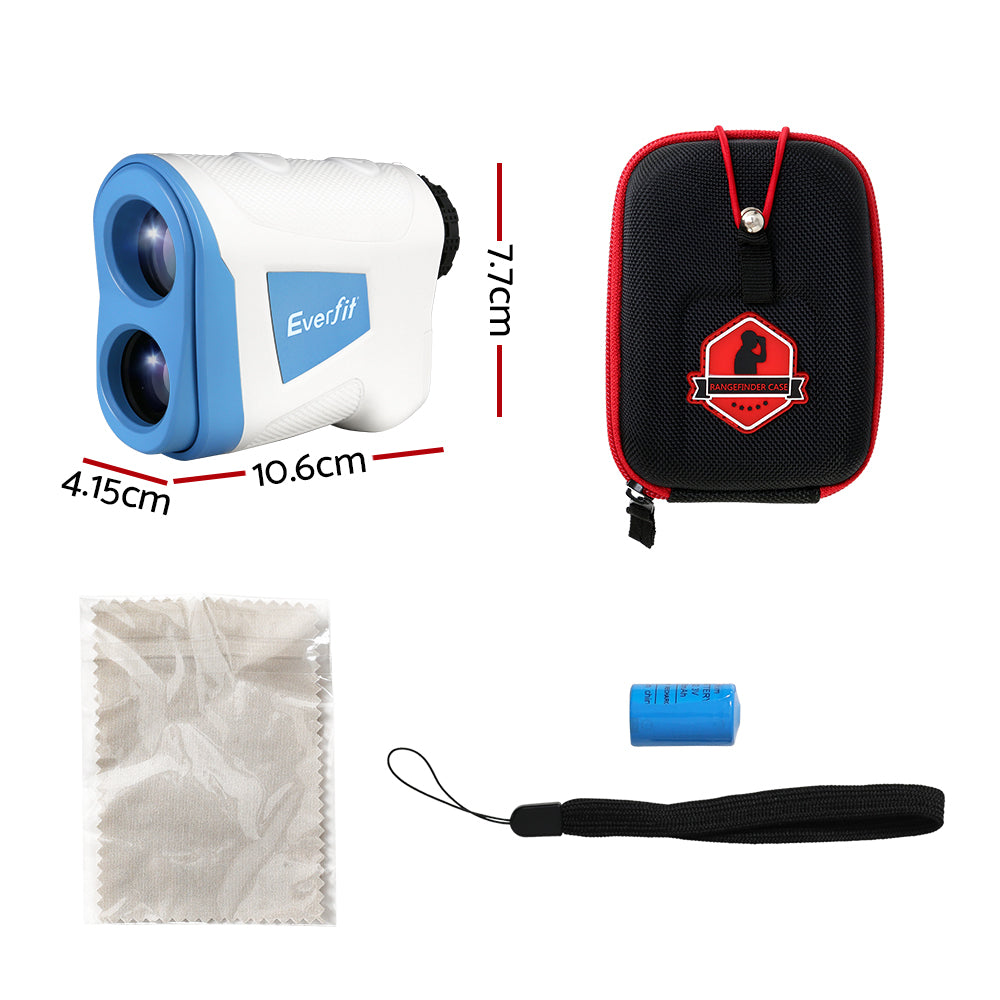 Everfit 700M Golf Rangefinder Slope Compensate Flag Lock Angle Distance RF-B-700-BL