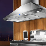 Devanti 1500mm Range Hood 150cm BBQ Commercial Rangehood RH-BBQ-1500