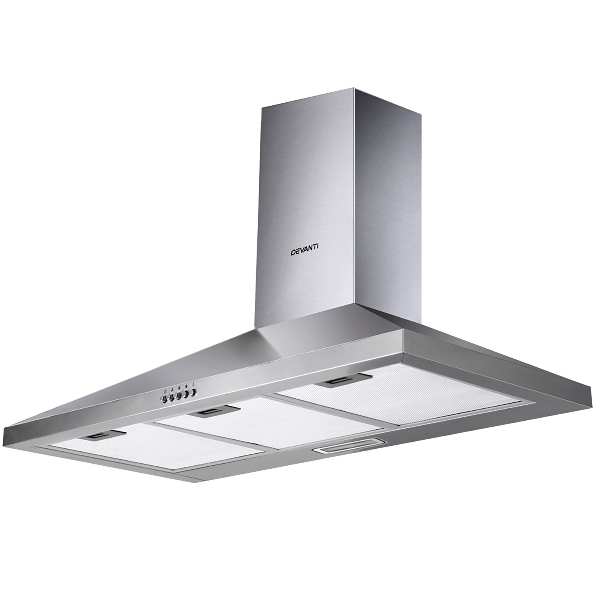Devanti 900mm Range Hood 90cm Rangehood Stainless Steel RH-D-A17-90-SR