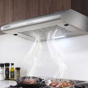Devanti 600mm Range Hood 60cm Rangehood Stainless Steel RH-D-F49-60-SR