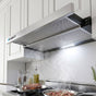 Devanti 600mm Range Hood 60cm Slide out Rangehood Stainless Steel RH-D-L03-60-BK