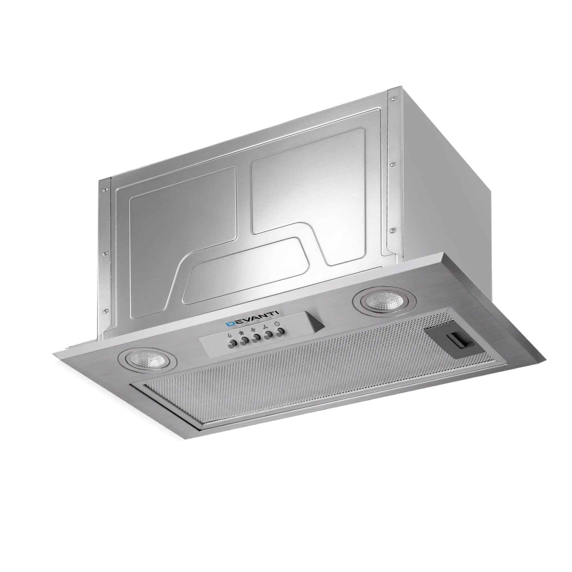 Devanti 520mm Range Hood 52cm Rangehood Stainless Steel RH-D-T01-52-SR