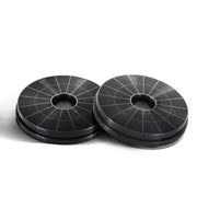 Devanti 17cm Range Hood Carbon Charcoal Filters Replacement X2 RH-FL-039-BK