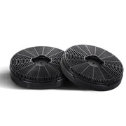 Devanti 16cm Range Hood Carbon Charcoal Filters Replacement X2 RH-FL-200-BK