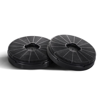 Devanti 16cm Range Hood Carbon Charcoal Filters Replacement X2 RH-FL-200-BK