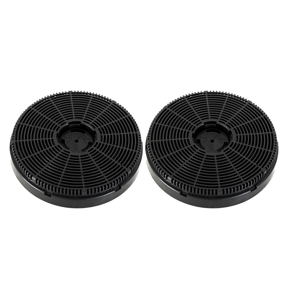 Devanti 16cm Range Hood Carbon Charcoal Filters Replacement X2 RH-FL-200-BK