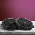 Devanti 11cm Range Hood Carbon Charcoal Filters Replacement X2 RH-FL-860-BK