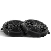 Devanti 11cm Range Hood Carbon Charcoal Filters Replacement X2 RH-FL-860-BK